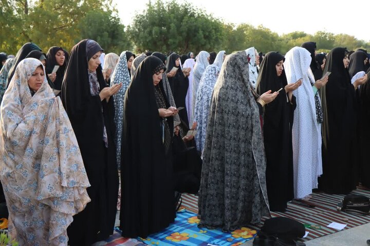 تصاویر/ شکوه نماز عید فطر در عالیشهر