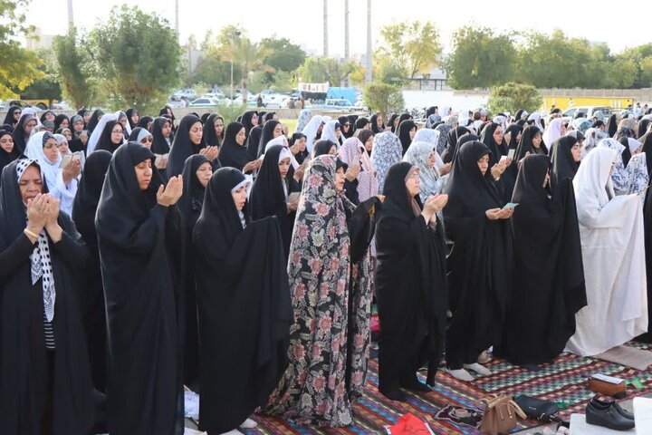 تصاویر/ شکوه نماز عید فطر در عالیشهر