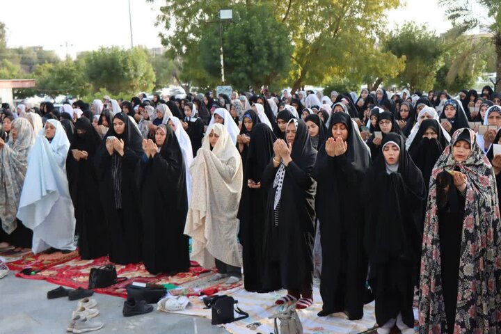 تصاویر/ شکوه نماز عید فطر در عالیشهر