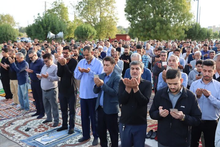 تصاویر/ شکوه نماز عید فطر در عالیشهر