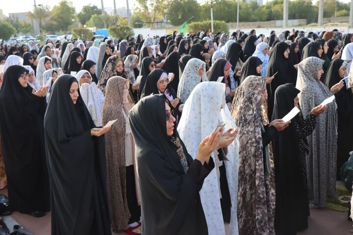 تصاویر/ شکوه نماز عید فطر در عالیشهر