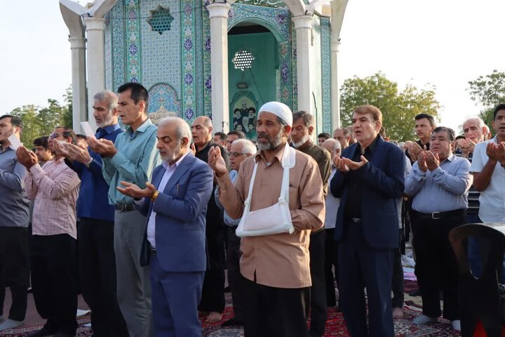 تصاویر/ شکوه نماز عید فطر در عالیشهر