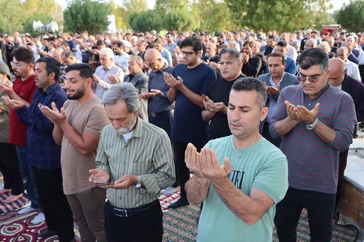 تصاویر/ شکوه نماز عید فطر در عالیشهر