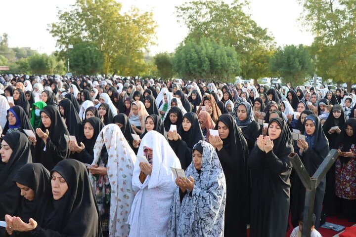 تصاویر/ شکوه نماز عید فطر در عالیشهر