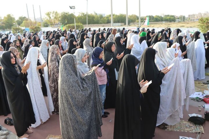 تصاویر/ شکوه نماز عید فطر در عالیشهر