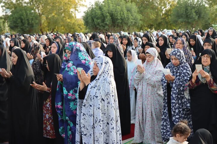 تصاویر/ شکوه نماز عید فطر در عالیشهر