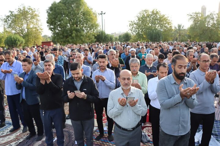 تصاویر/ شکوه نماز عید فطر در عالیشهر