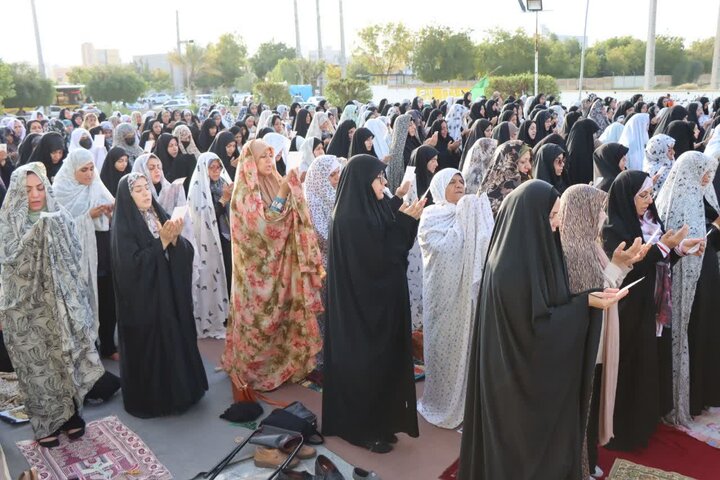 تصاویر/ شکوه نماز عید فطر در عالیشهر