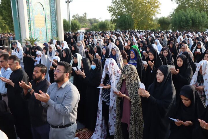 تصاویر/ شکوه نماز عید فطر در عالیشهر