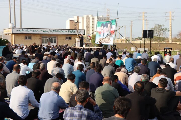تصاویر/ شکوه نماز عید فطر در عالیشهر