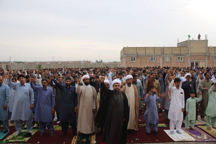 تصاویر/نماز عید فطر در جازموریان