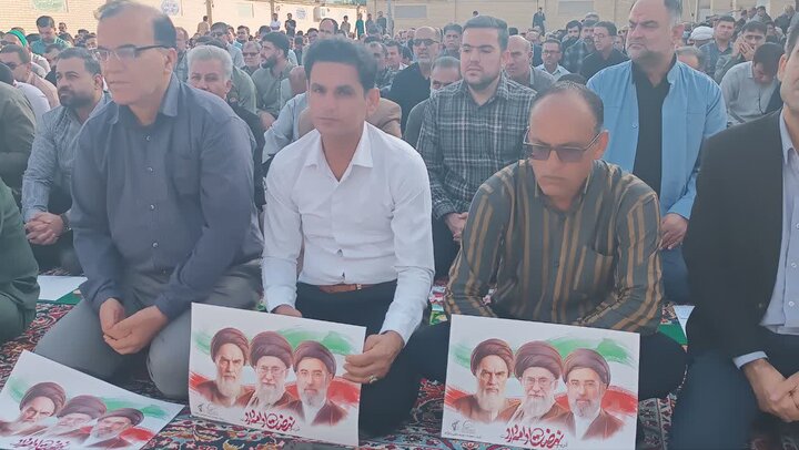 تصاویر/ نماز عید سعید فطر در کاکی