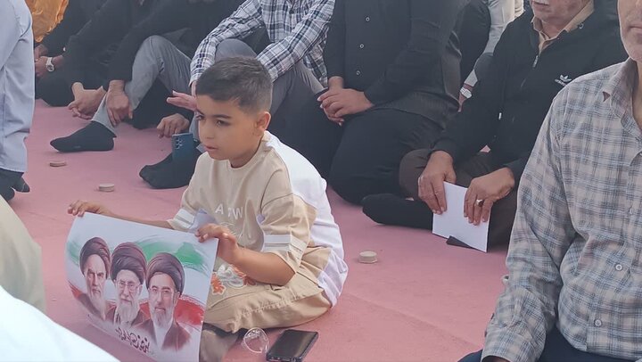 تصاویر/ نماز عید سعید فطر در کاکی