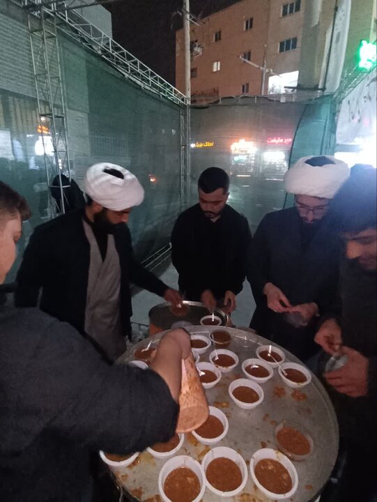 تصاویر/ برپایی موکب انصار المهدی(عج)