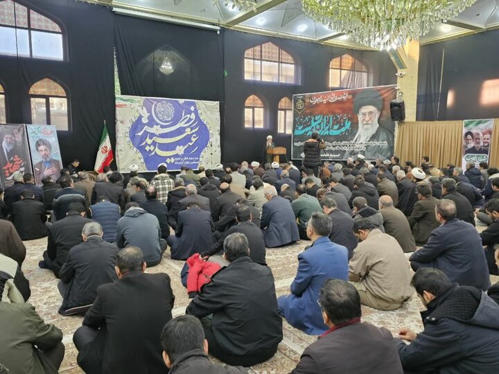 تصاویر/اقامه نماز عید سعید فطر در استان کردستان