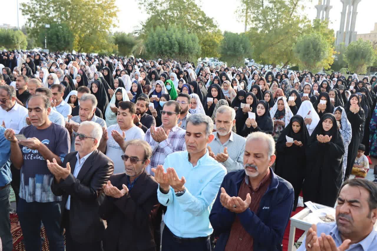 تصاویر/ شکوه نماز عید فطر در عالیشهر