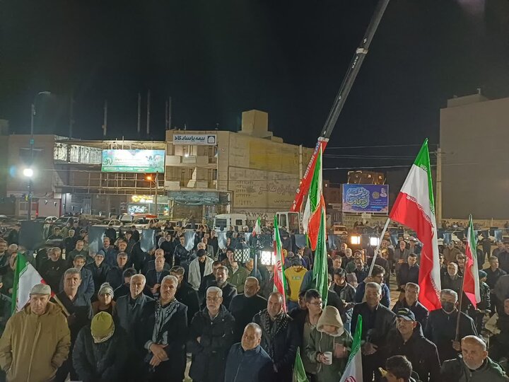 تصاویر/بیستمین و یکمین گردهمایی مردم شهرستان مامونیه در میدان امام حسین (ع)