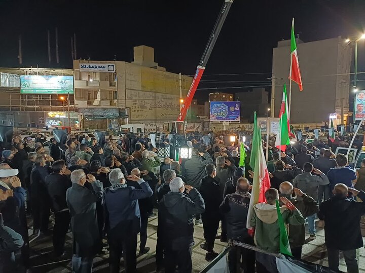 تصاویر/بیستمین و یکمین گردهمایی مردم شهرستان مامونیه در میدان امام حسین (ع)