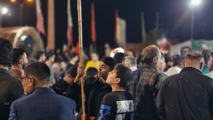 تصاویر/ استقبال و وداع با شهید جنگ رمضان در گناوه