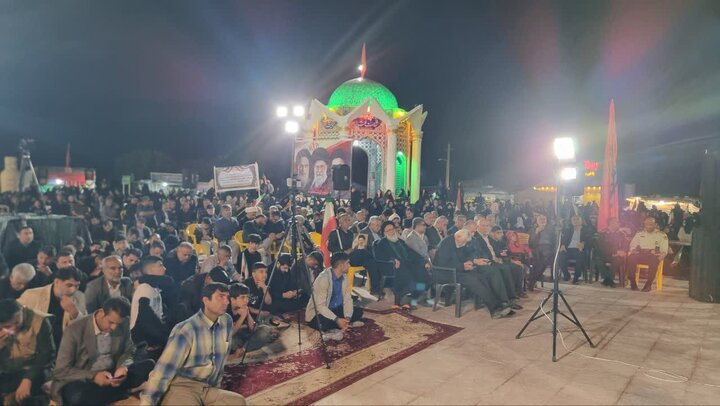 تصاویر/ استقبال و وداع با شهید جنگ رمضان در گناوه