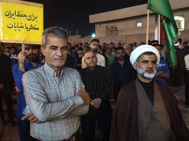 تصاویر/ مردم بنک پای کار نظام