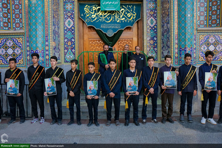 Photos/Témoignage d’unité et de douleur : Funérailles nationales du Dr. Ali Larijani et de son fils à Qom