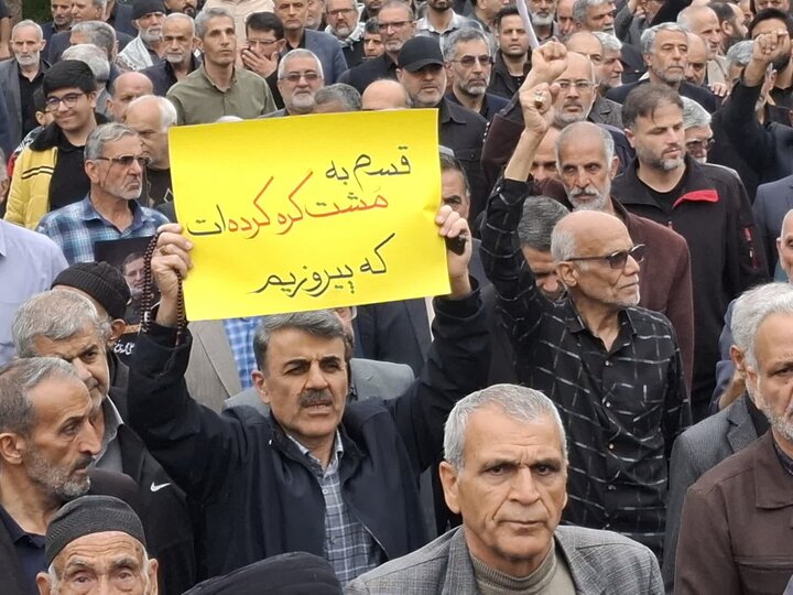تصاویر/ مراسم تشییع با شکوه سرلشکر شهید دکتر علی‌محمد نائینی درکاشان