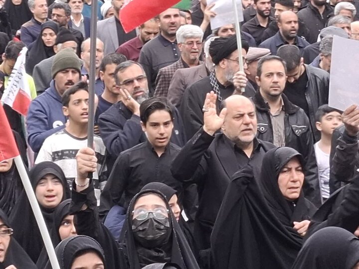 تصاویر/ مراسم تشییع با شکوه سرلشکر شهید دکتر علی‌محمد نائینی درکاشان