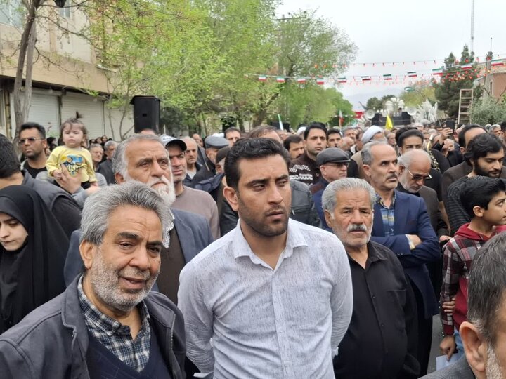 تصاویر/ مراسم تشییع با شکوه سرلشکر شهید دکتر علی‌محمد نائینی درکاشان