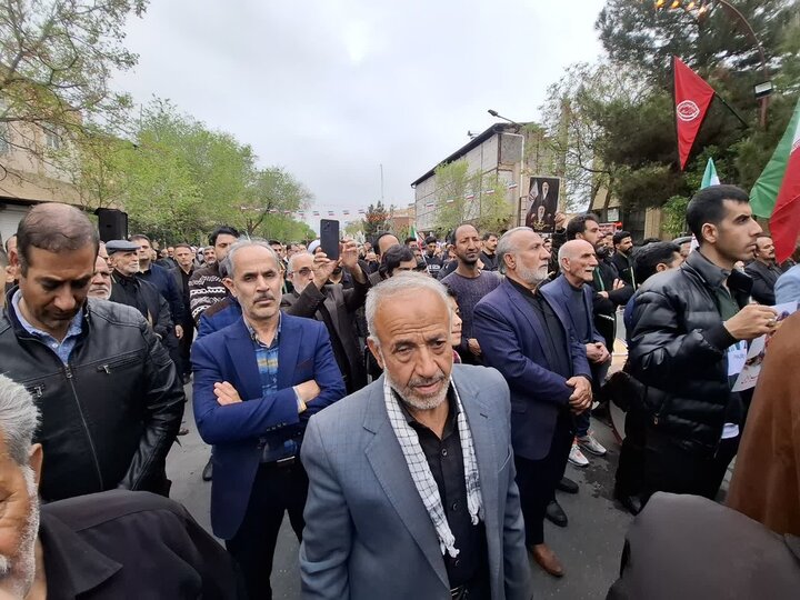 تصاویر/ مراسم تشییع با شکوه سرلشکر شهید دکتر علی‌محمد نائینی درکاشان