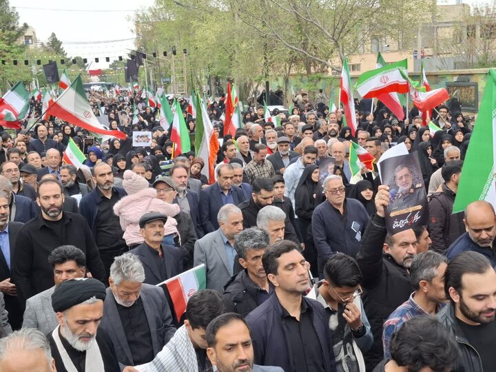 تصاویر/ مراسم تشییع با شکوه سرلشکر شهید دکتر علی‌محمد نائینی درکاشان
