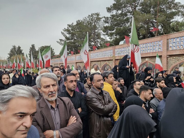 تصاویر/ مراسم بزرگداشت سردار شهید حاج علی محمد نائینی در کاشان