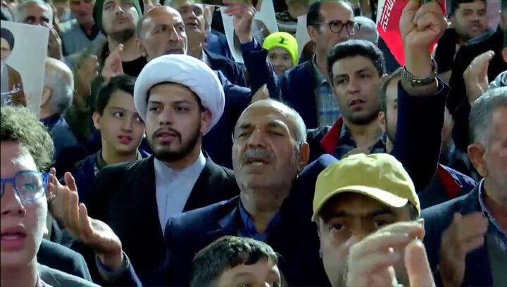 تصاویر/وداع با شهید حجت الاسلام والمسلمین  خطیب(ره) در حرم مطهر رضوی