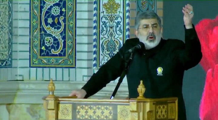 تصاویر/وداع با شهید حجت الاسلام والمسلمین  خطیب(ره) در حرم مطهر رضوی