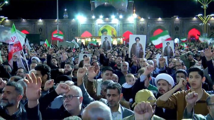 تصاویر/وداع با شهید حجت الاسلام والمسلمین  خطیب(ره) در حرم مطهر رضوی