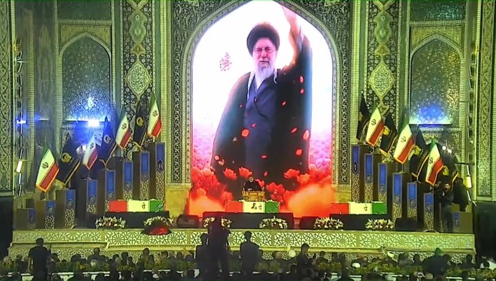 تصاویر/وداع با شهید حجت الاسلام والمسلمین  خطیب(ره) در حرم مطهر رضوی