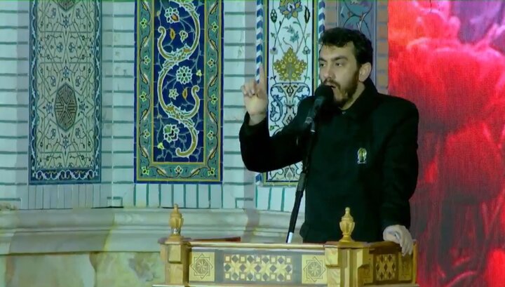 تصاویر/وداع با شهید حجت الاسلام والمسلمین  خطیب(ره) در حرم مطهر رضوی
