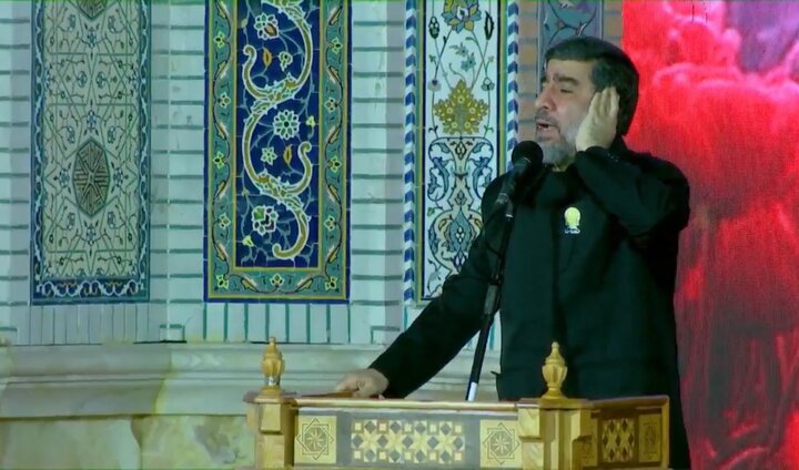 تصاویر/وداع با شهید حجت الاسلام والمسلمین  خطیب(ره) در حرم مطهر رضوی