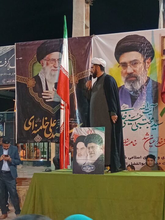 تصاویر/تجمع شبانه در شهر محی آباد