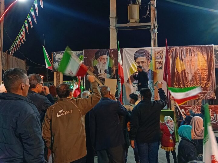 تصاویر/تجمع شبانه در شهر محی آباد