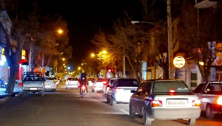 تصاویر/ کاروان خودرویی مردمی در شهر رابر