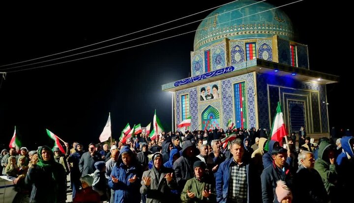 تصاویر/ کاروان خودرویی مردمی در شهر رابر