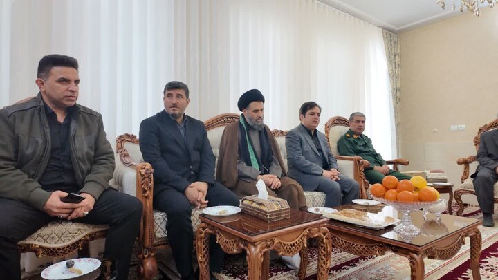 دیدار نوروزی با خانواده معظم شهداء جنگ تحمیلی رمضان