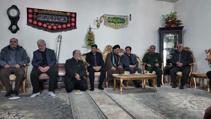 دیدار نوروزی با خانواده معظم شهداء جنگ تحمیلی رمضان