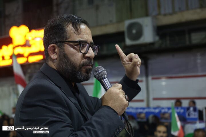 تصاویر/ تجمع مردم خورموج در حمایت از نظام و رهبر معظم انقلاب