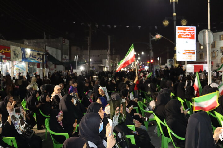 تصاویر/ اجتماع حمایت از نظام اسلامی در بندر دیّر