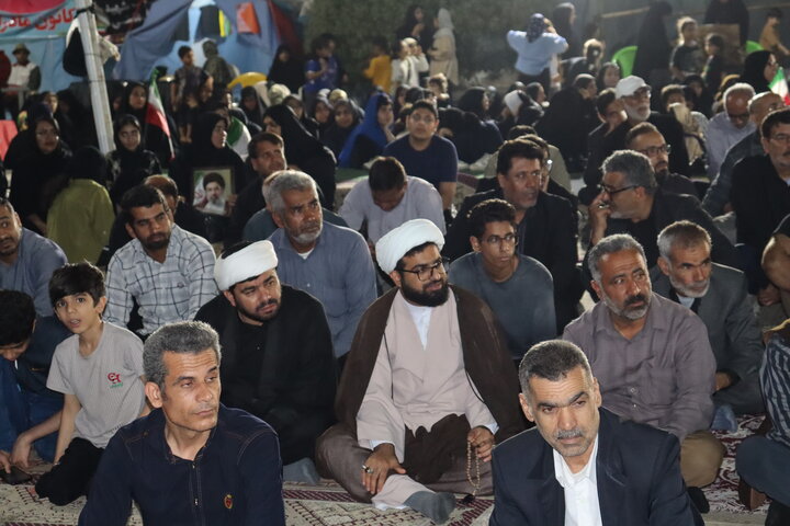 تصاویر/ اجتماع حمایت از نظام اسلامی در بندر دیّر