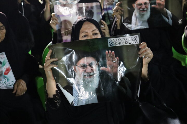 تصاویر/ اجتماع حمایت از نظام اسلامی در بندر دیّر