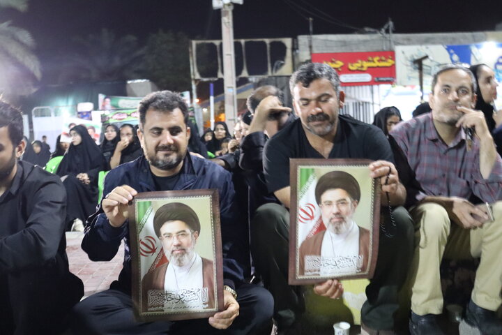 تصاویر/ اجتماع حمایت از نظام اسلامی در بندر دیّر