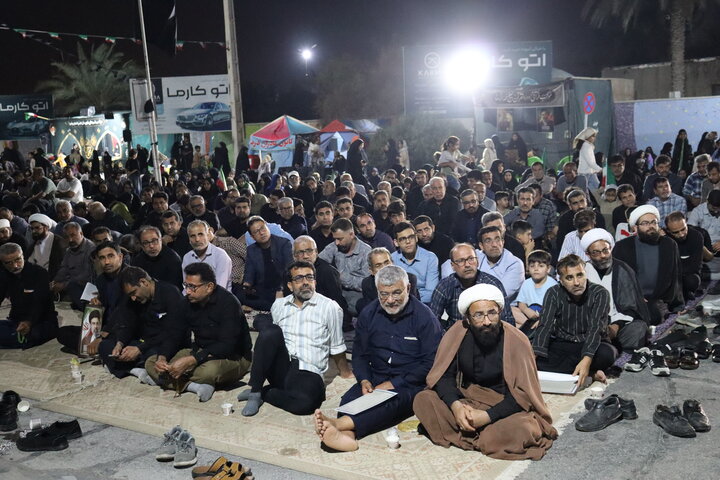 تصاویر/ اجتماع حمایت از نظام اسلامی در بندر دیّر